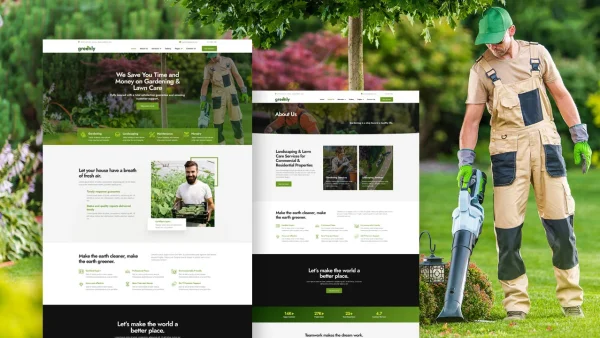 Greenly: Elementor Template Kit for Landscape & Gardening Services