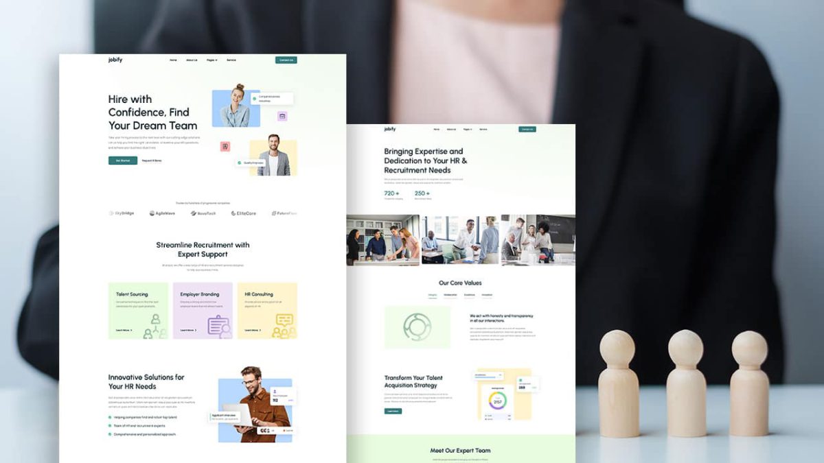 Jobify: Elementor Template Kit for Human Resources & Recruitment Agencies - Image 1