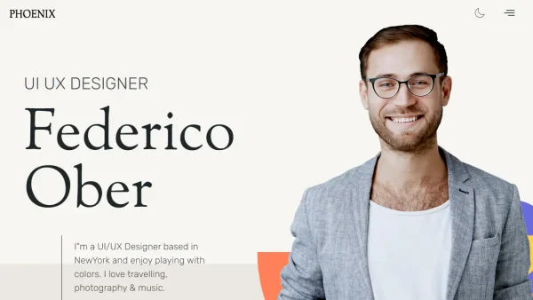 Phoenix: Elementor Template Kit for Creative Personal Portfolios