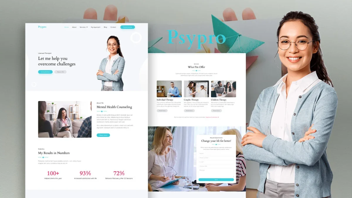 Psypro: Elementor Template Kit for Psychological Healthcare - Image 1