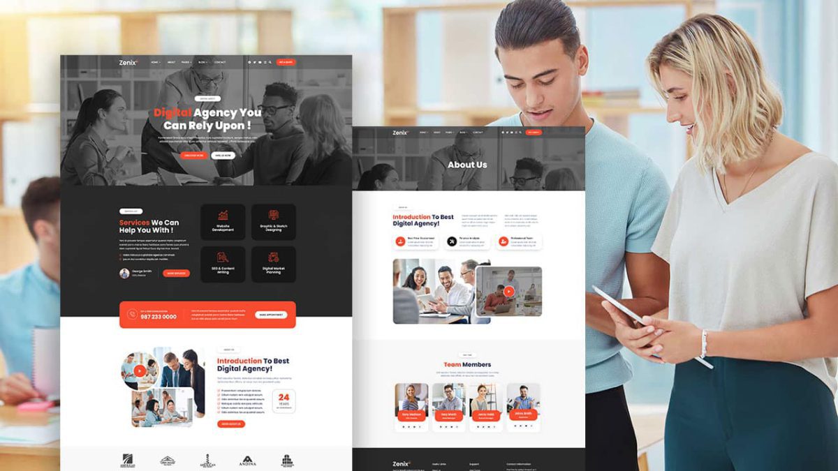 Zenix: Elementor Template Kit for Creative Business & Digital Agencies - Image 1