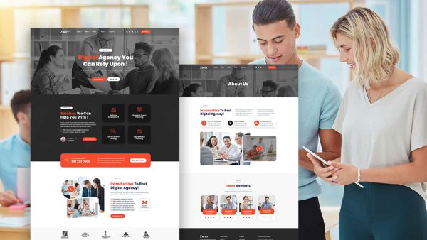 Zenix: Elementor Template Kit for Creative Business & Digital Agencies
