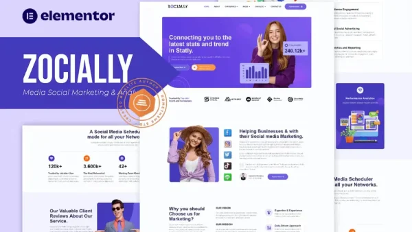 UXApex: Elementor Template Kit for IT Solutions & Services Company