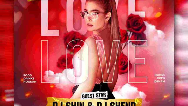 Club DJ Party Poster Template – B8F2R9