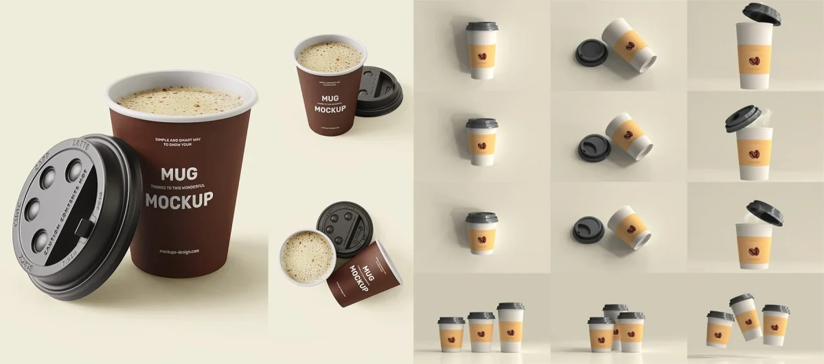 Wall Logo Mockup - Realistic Graphic Template for Branding - Image 1
