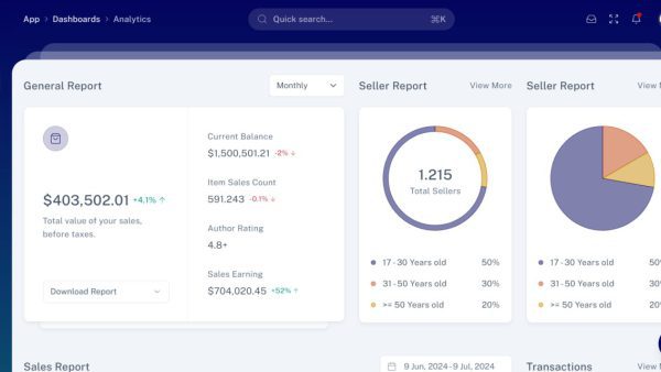 Tailwise - Tailwind HTML Dashboard Template