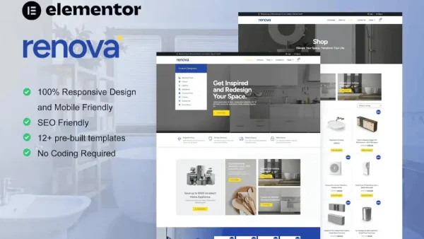 Solidcons – Elementor Template Kit for Construction and Industry