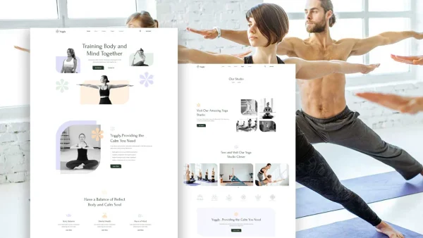 Yoggly: Elementor Template Kit for Yoga, Meditation & Fitness
